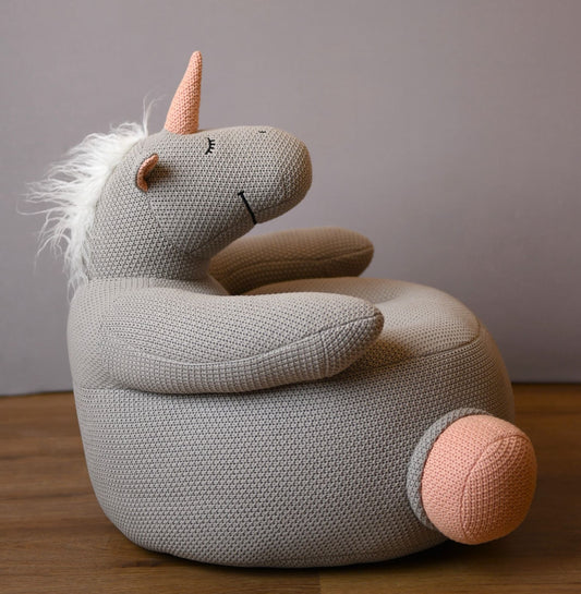 Modern Unicorn Pouf