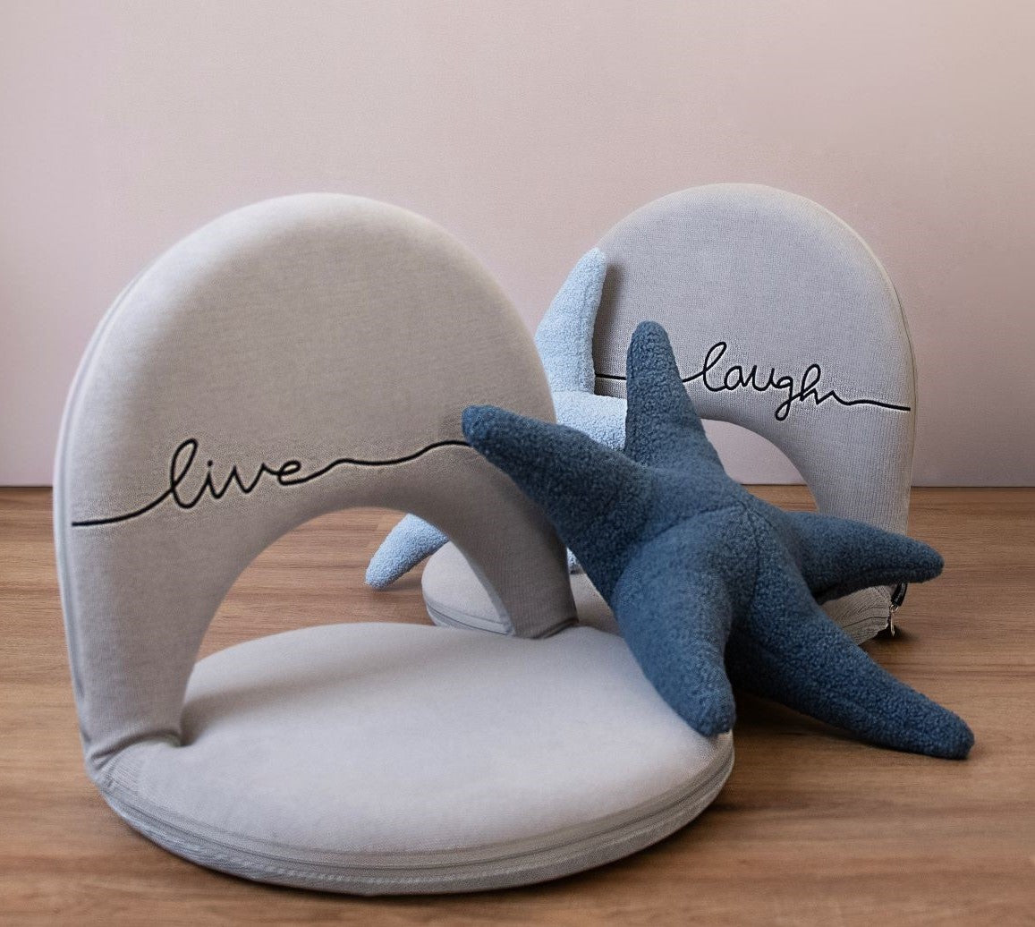 Grey FlexiFold Comfort: Unique practical chairs