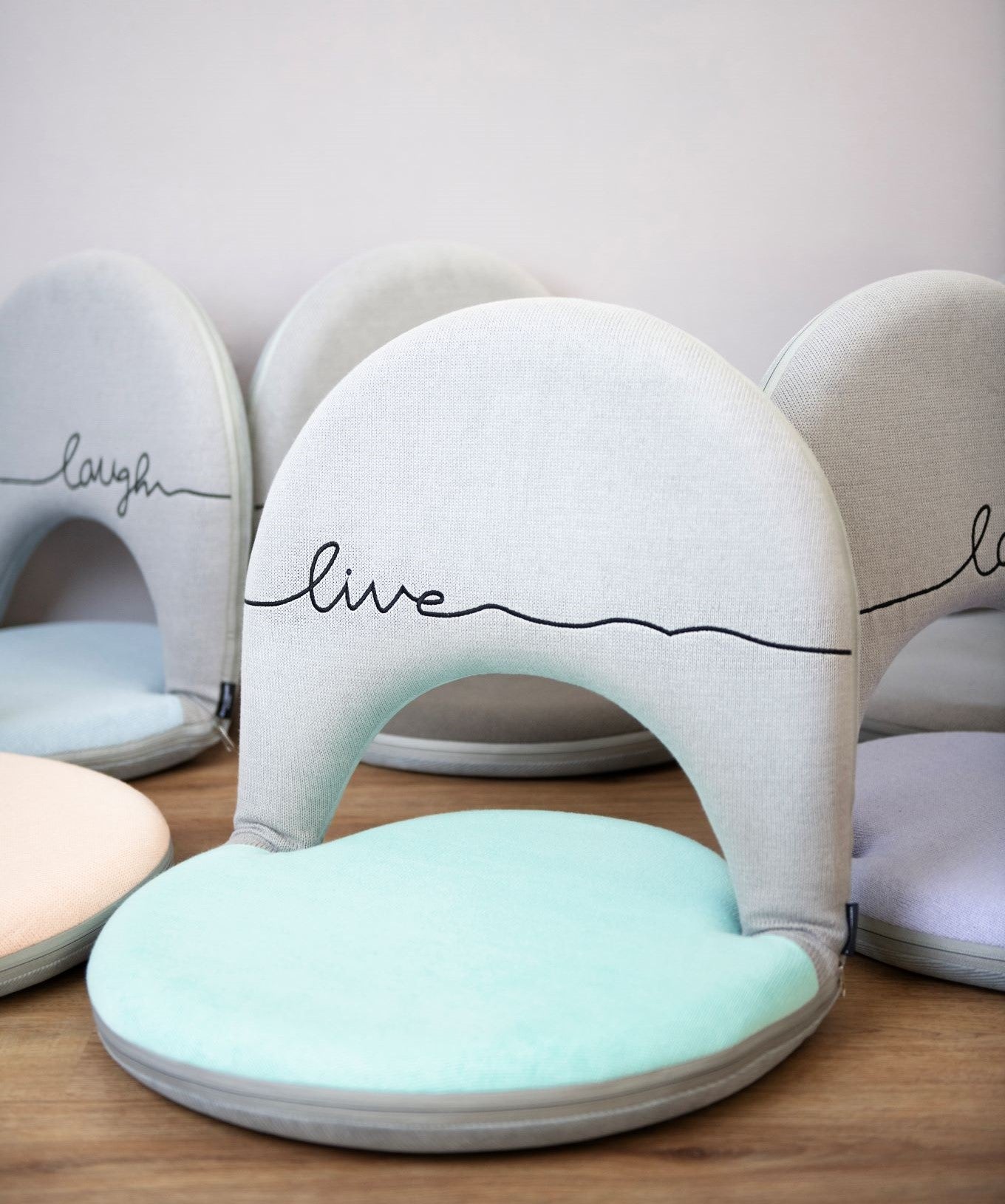 Aqua - Purple FlexiFold Comfort: Unique practical chairs