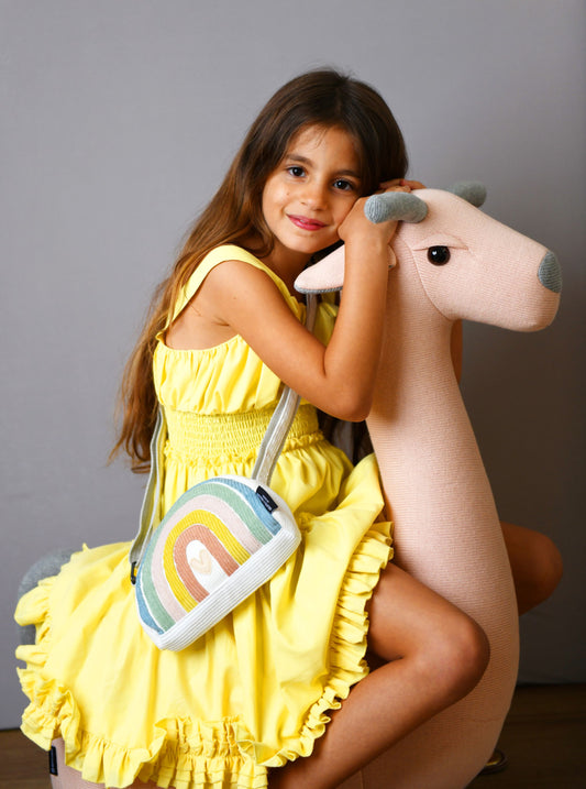 The Multifunctional Pink Moving Giraffe!