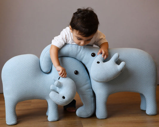 Crochet Safari: Blue Elephant Edition