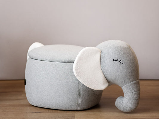The Multifunctional Grey/White Moving Elephant!
