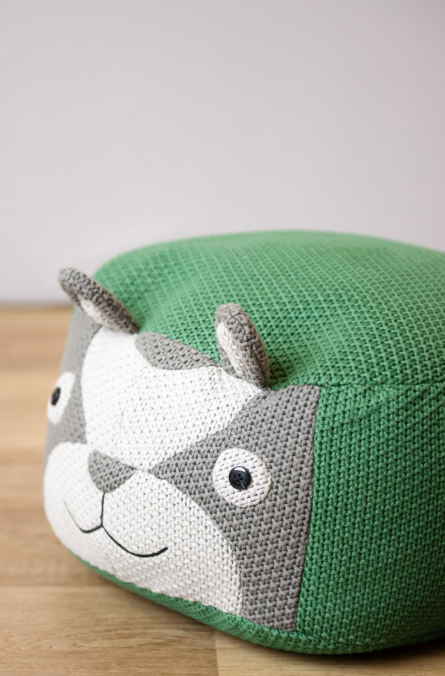 Modern Rabbit Pouf