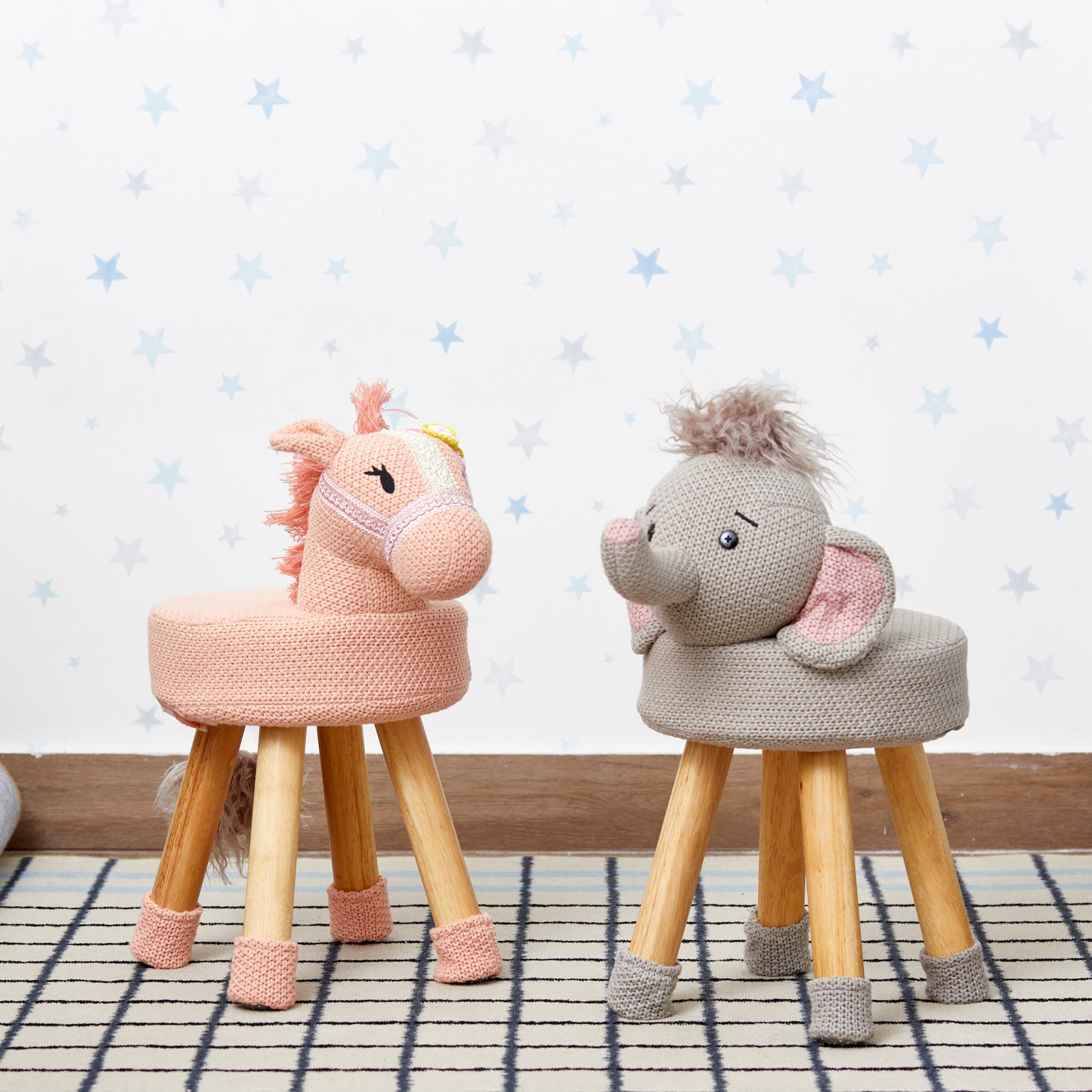 Handcrafted Kids Stool