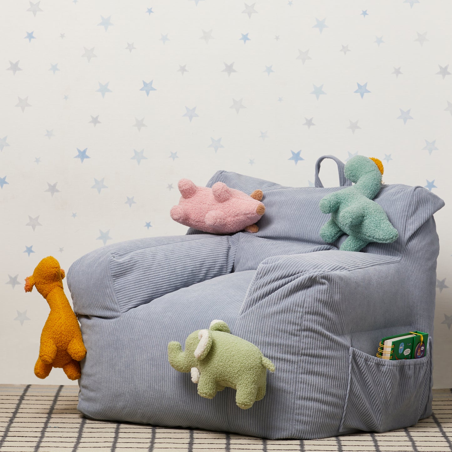 One-of-a-kind Blue Sofa