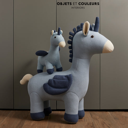 Blue Magical Unicorn