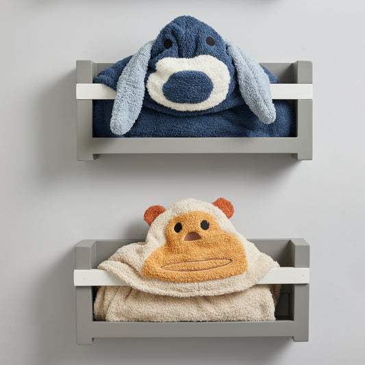 Blue Pup Durable Towel